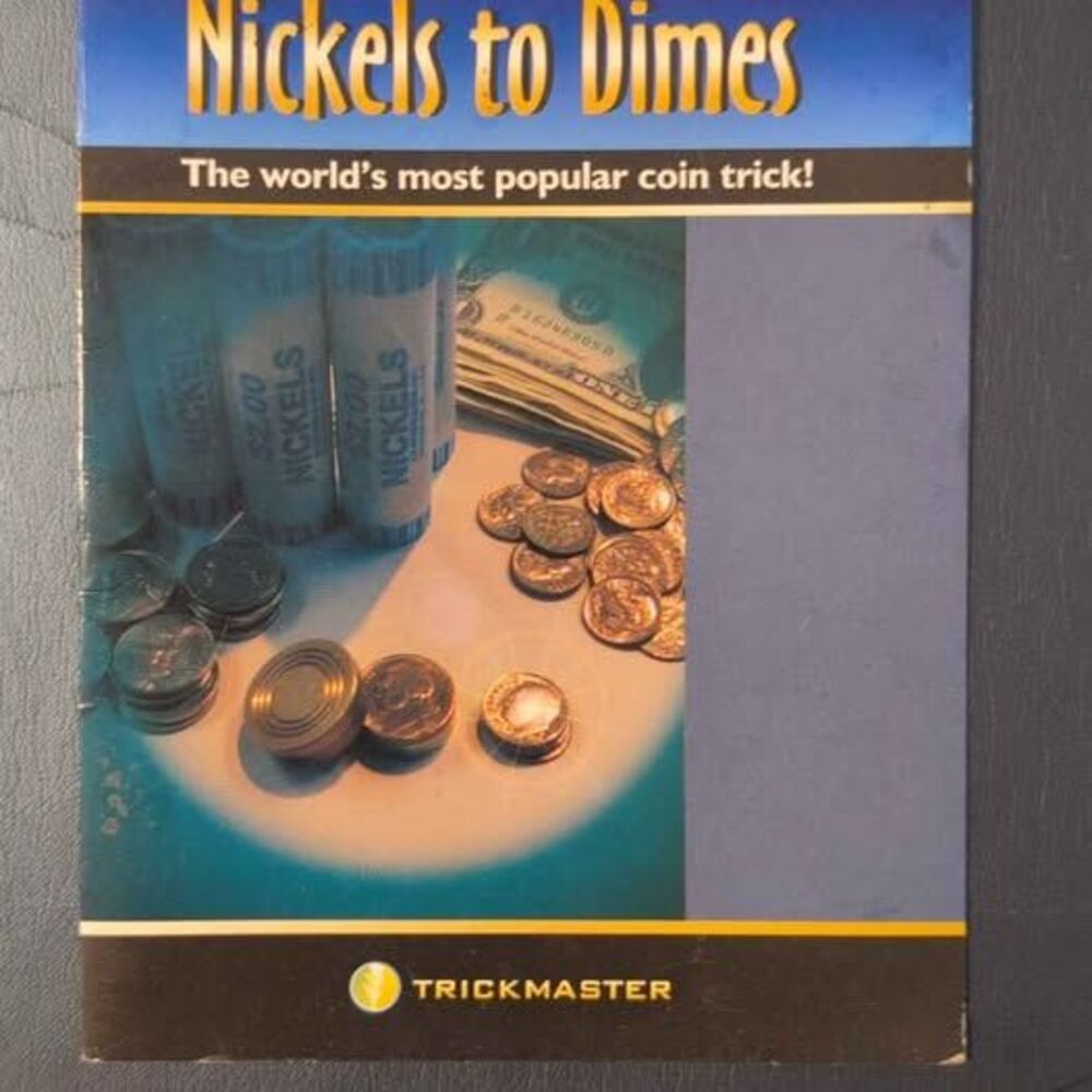 10 Magic Books Trickmaster, Royal Magic, Nickels to Dimes, Hot Rod, Card Tricks